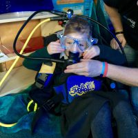 Introducing scuba equipment at infants school