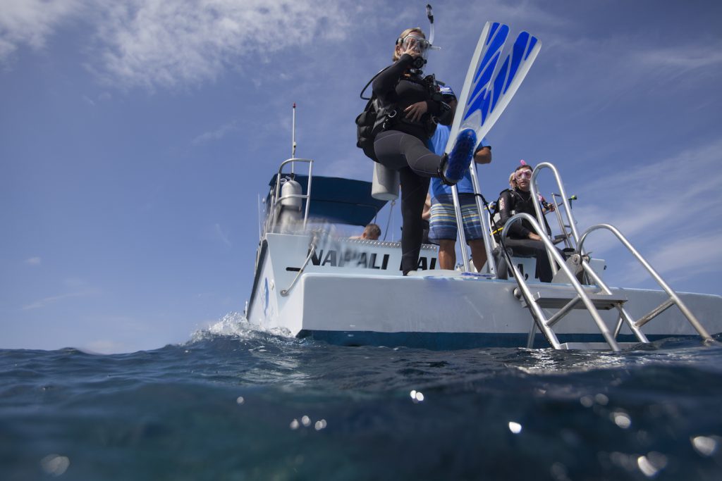 scuba diving in hawaii with padi