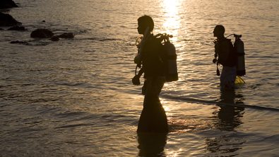 Night Diving in Cyprus