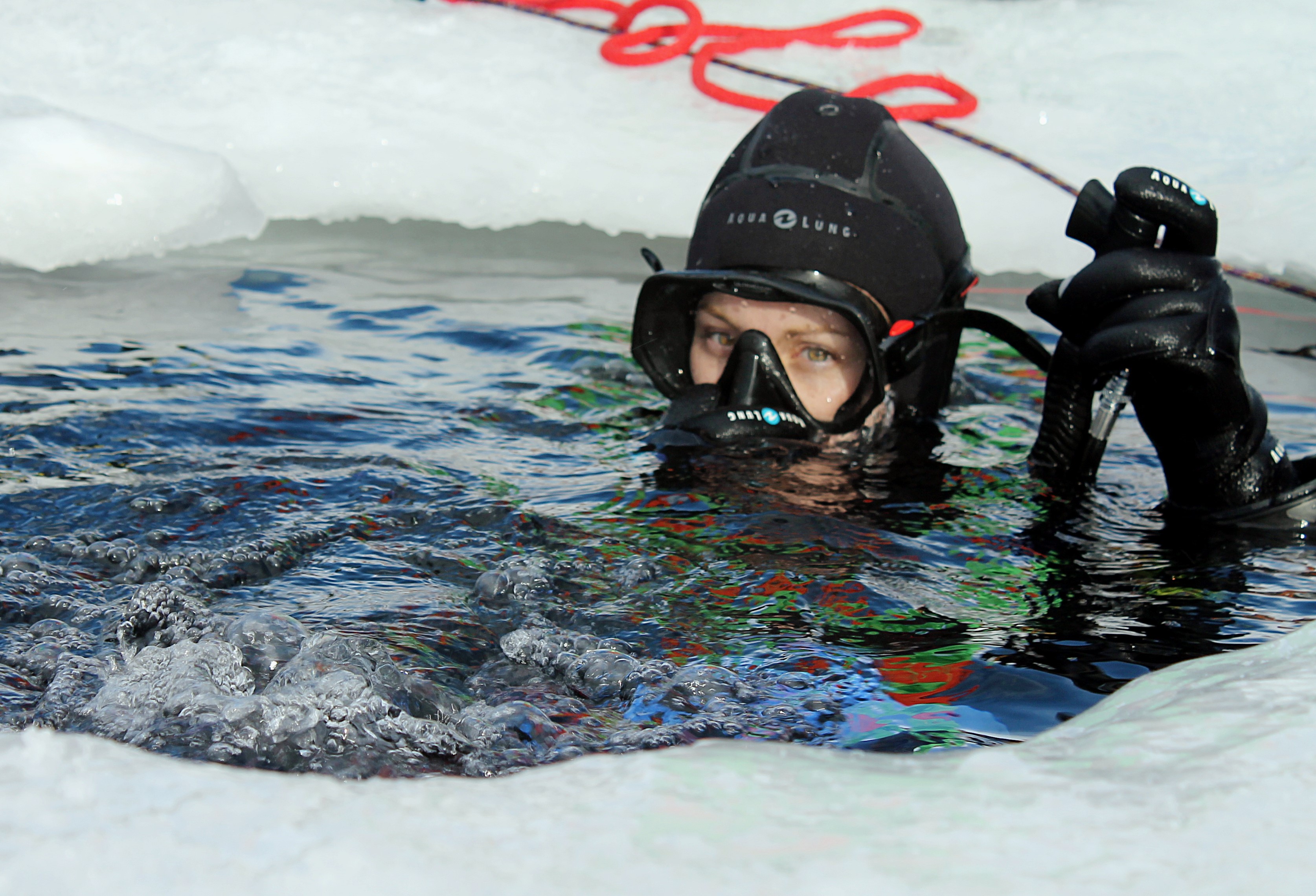 Dive Planning Ice Diving