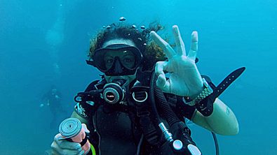 Grazia Palmisano My PADI Story Underwater