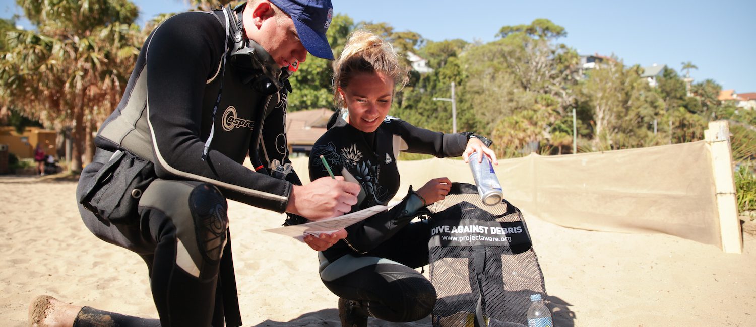 Project AWARE’s Dive Against Debris Specialty