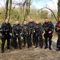 Learning to Dive at Vobster Quay