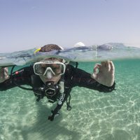 Learning to dive OK