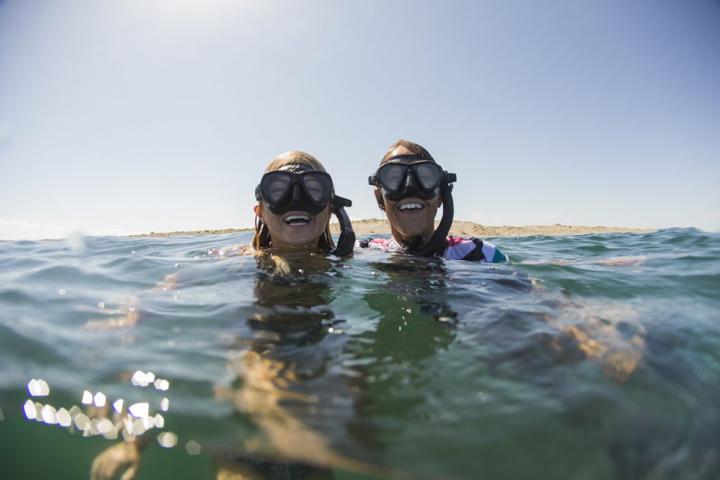 happy divers