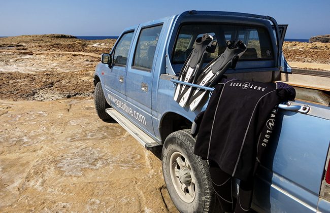Shore Diving, Gozo Island