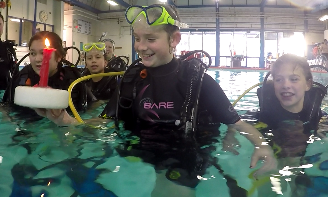 Host the Best Birthday Party Ever: A Discover Scuba Diving Party!