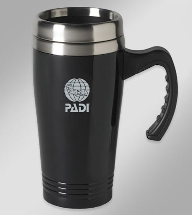 padi reusable mug