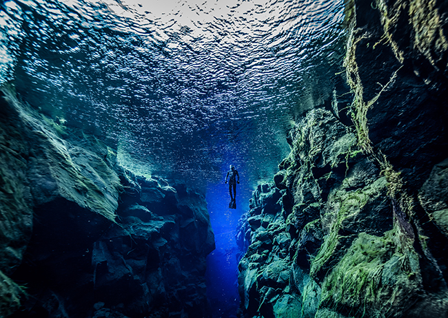 scuba bucket list destination - Silfra