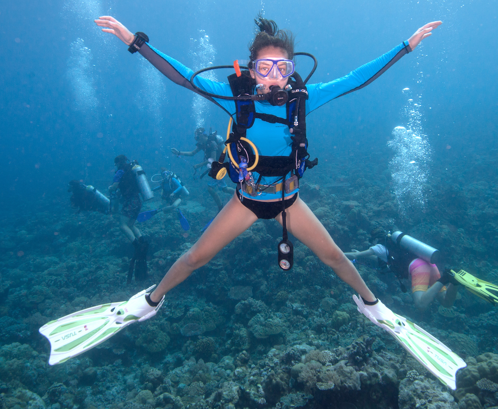 mcclure family diving