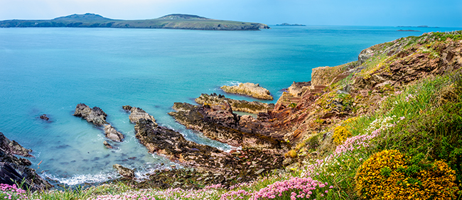 West Wales sea