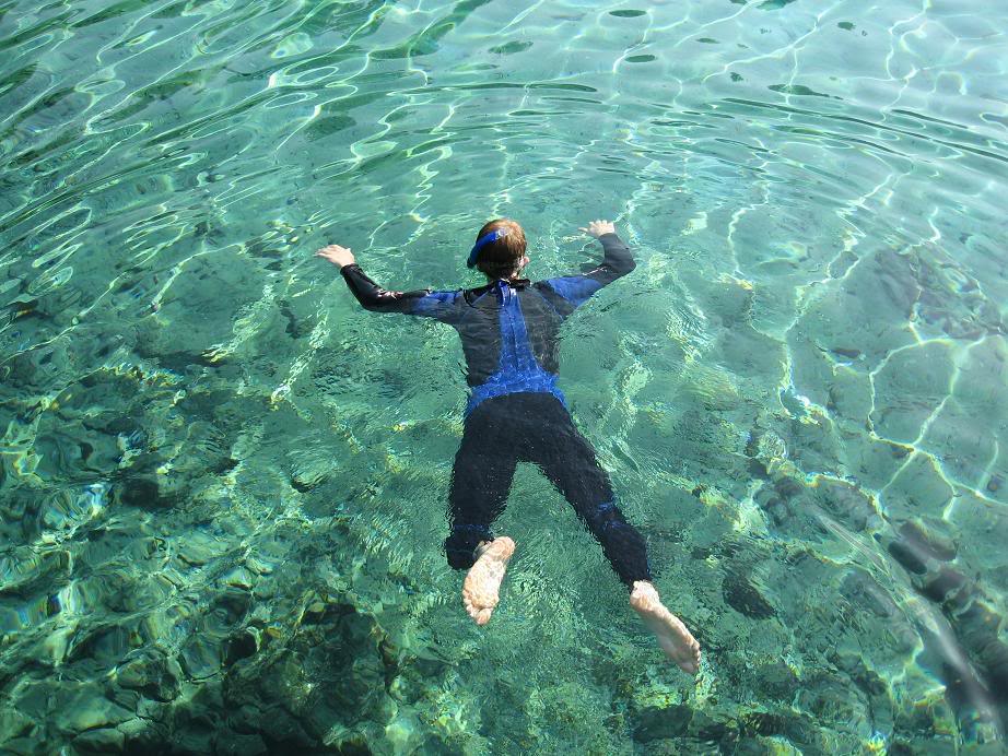 Snorkeling at Rainbow River, Florida