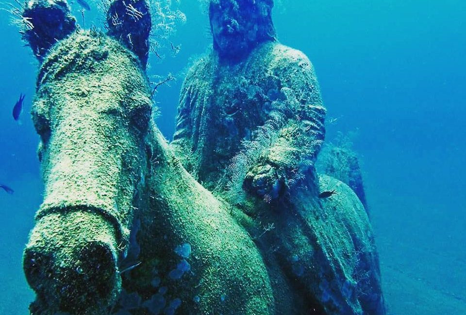 Diving in Side, Turkey