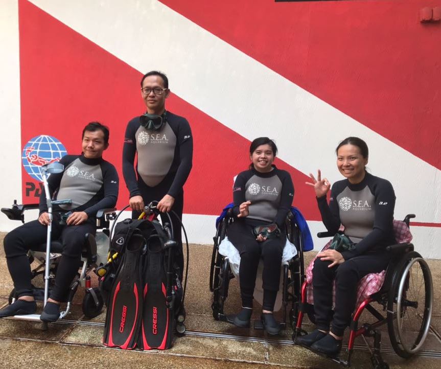 Divers with Disabilities