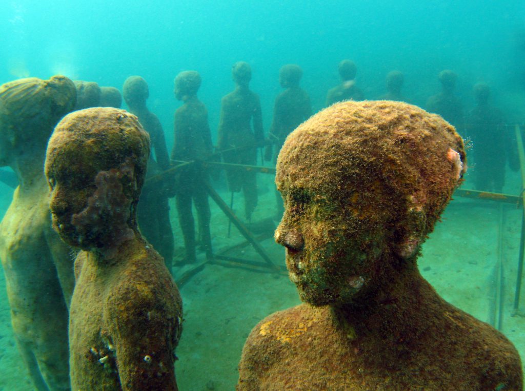 underwater sculpture park grenada