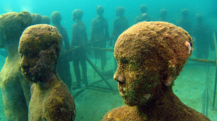 underwater sculpture park grenada