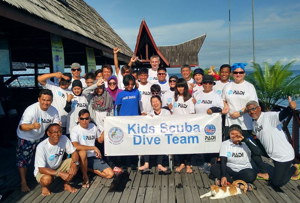 The PADI Adaptive Techniques Specialty with Kids Scuba, Malaysia