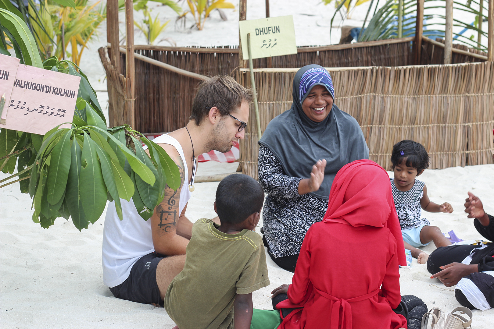 Local tourism in the Maldives