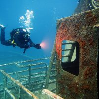 Florine Wreck diving adventures in Malta