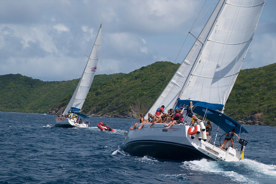 Middle School Advanced Scuba + Sailing Trip in the Caribbean