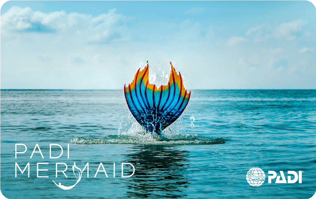 PADI Mermaid Cards available in 2023