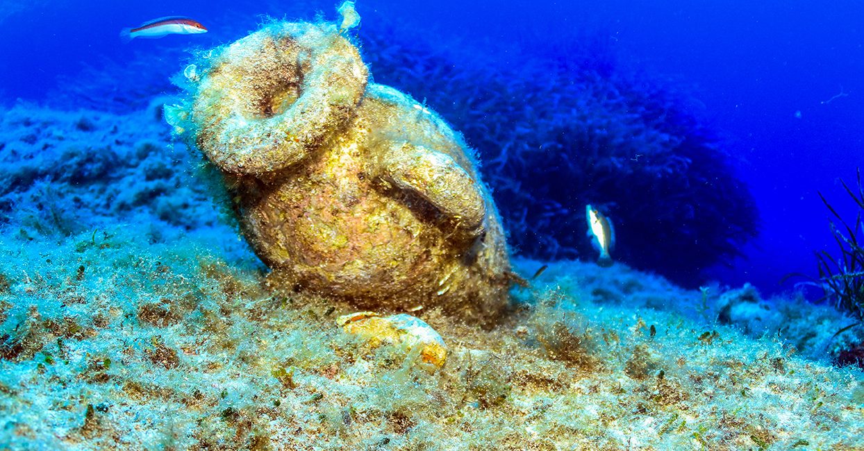 The Art of Diving – Sunken Statues and Amphorae in Cyprus