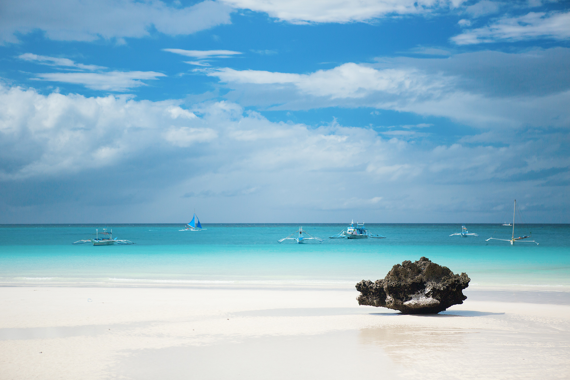 Boracay Island- Philippines- Boracay- White Sand- Beach