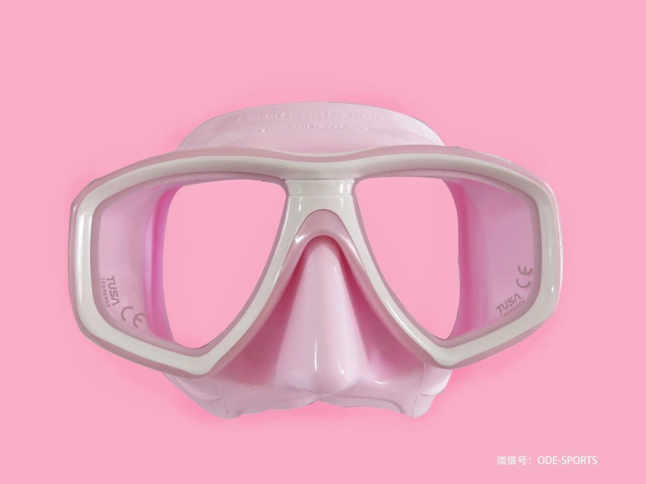 Pink-Mast-Diving-Snorkel