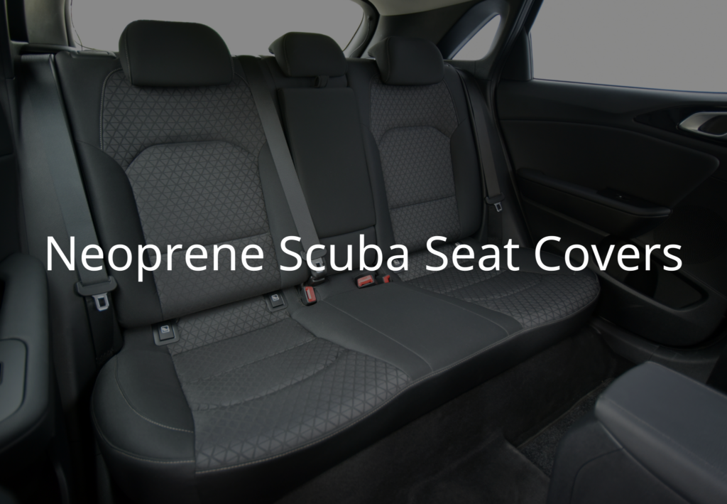 neoprene seat covers scuba diver gift idea