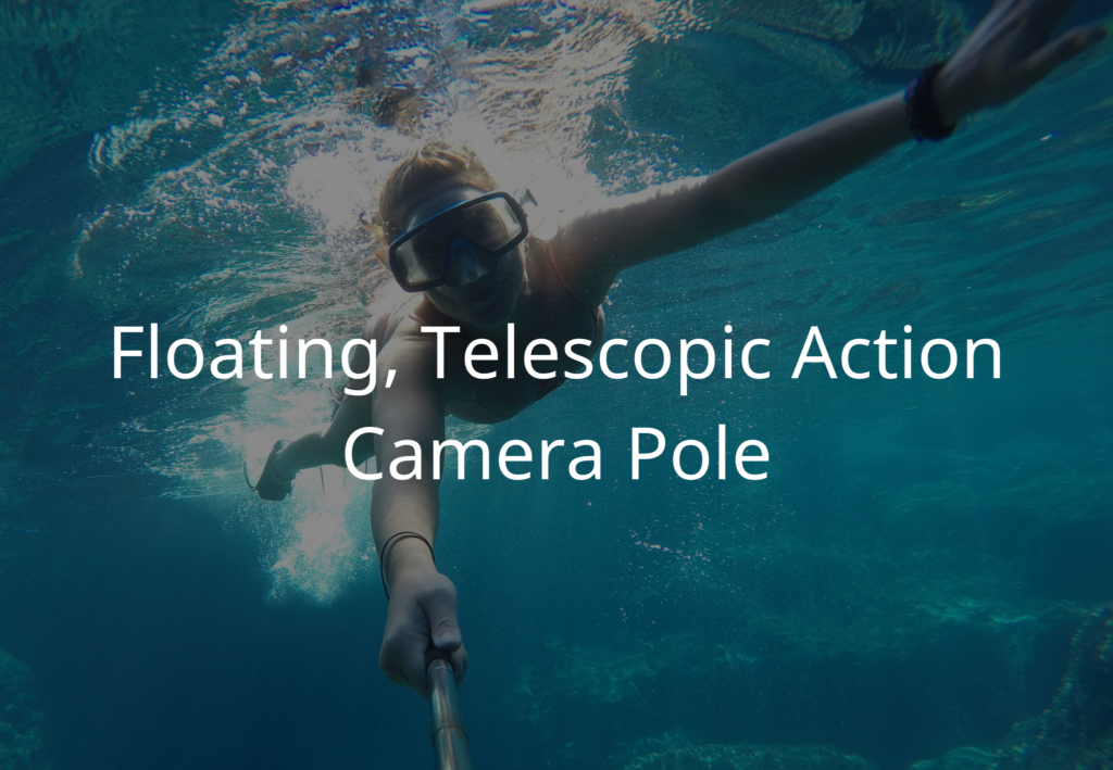 floating pole for action camera gift idea diver