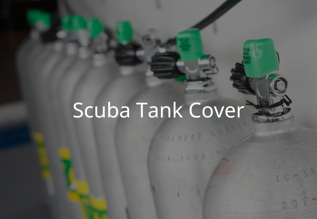 scuba tank cover gift idea scuba diver