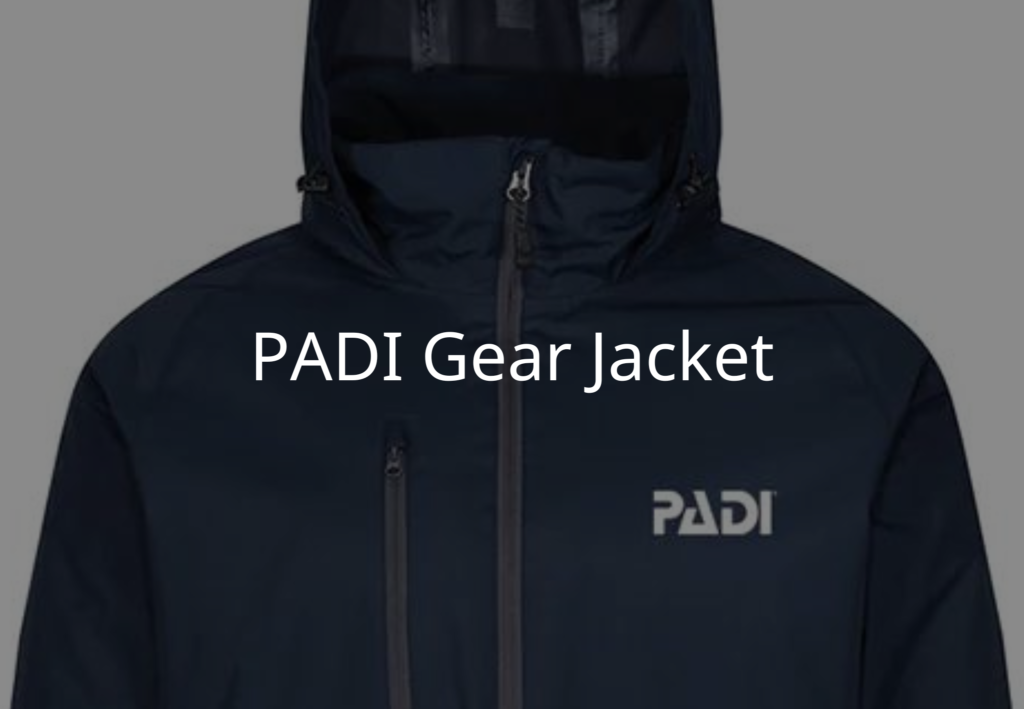 padi gear jacket gift idea scuba diver