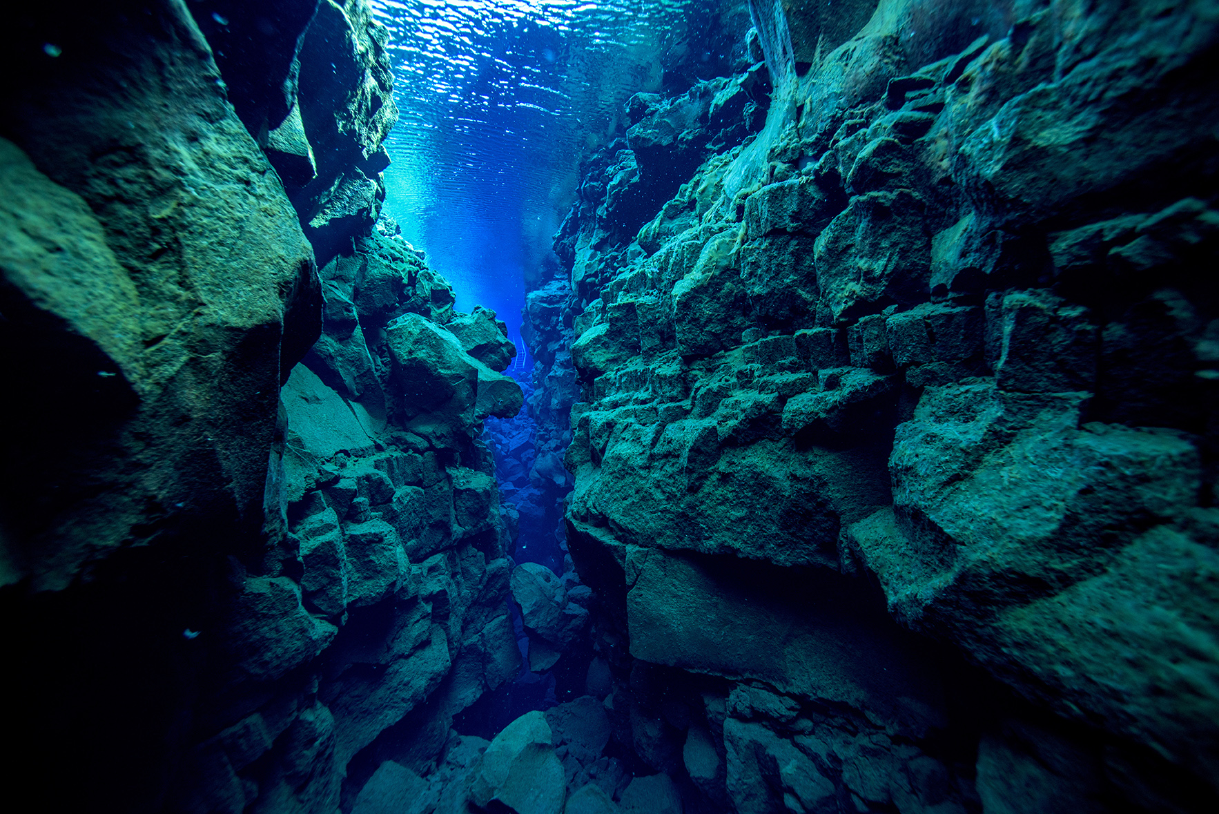 Silfra Cold-Water Freediving