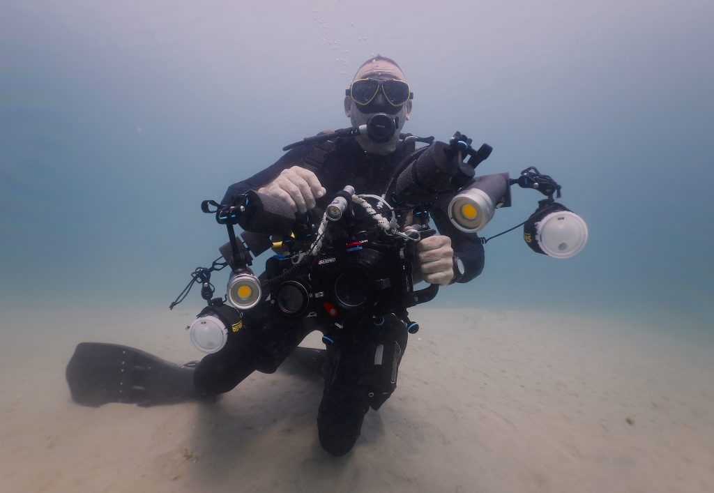 PADI AmbassaDiver Khaled Zaki Underwater photographer