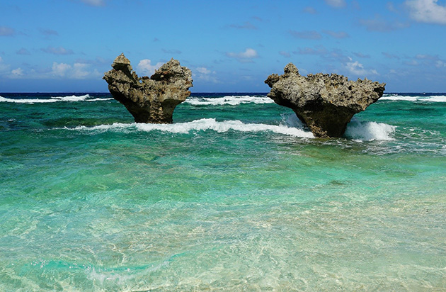 Heart Rock - Koryu Island - Japan