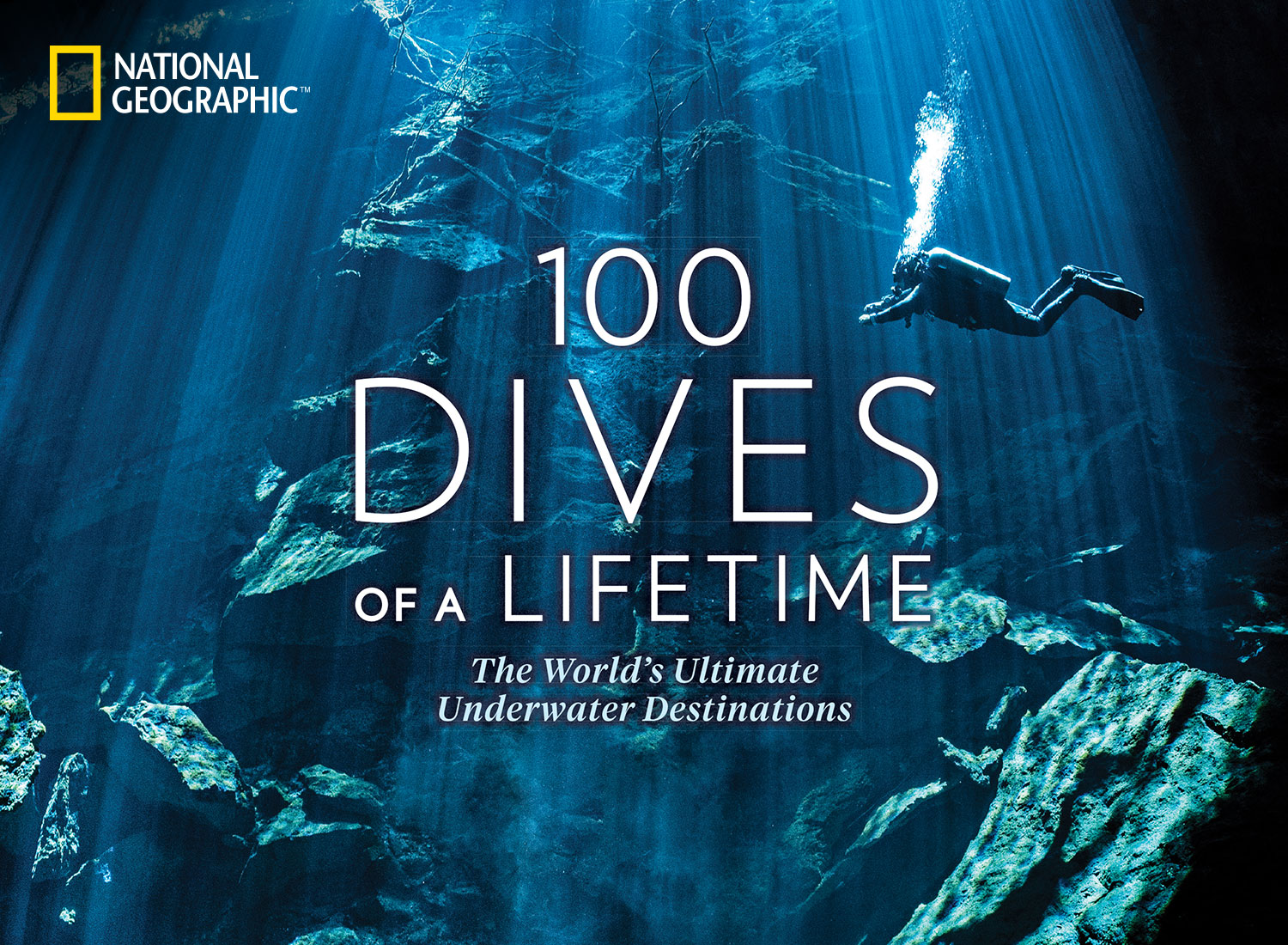 Nat Geo 100 Dives book in PADI Loves