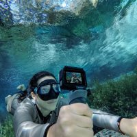 GoPro PADI scuba diving