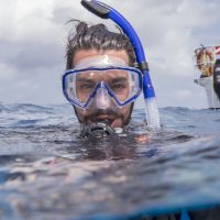 hair care when diving