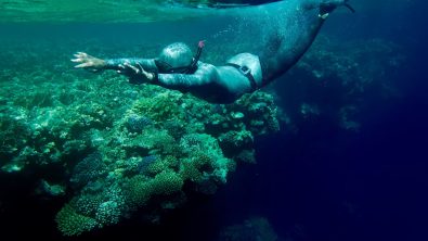 Sarah Red Sea marine conservation, freediving