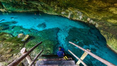 cenote dos ojos