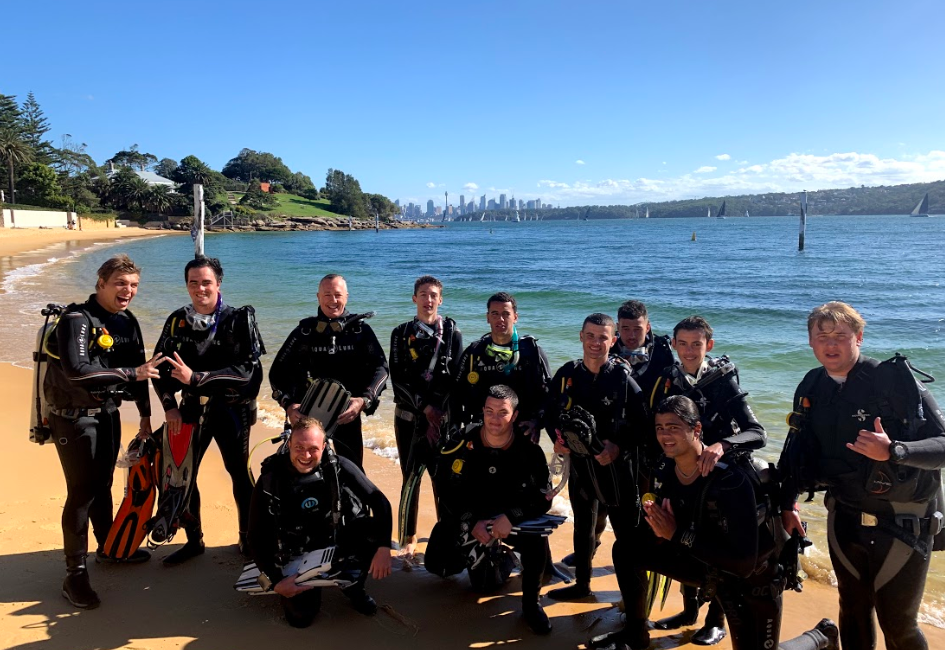 Waverley College Students Get Scuba Certified with Dive Centre Bondi