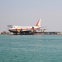 Boeing 747 scuttling Bahrain