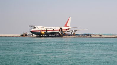 Boeing 747 scuttling Bahrain