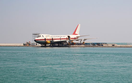 Boeing 747 scuttling Bahrain