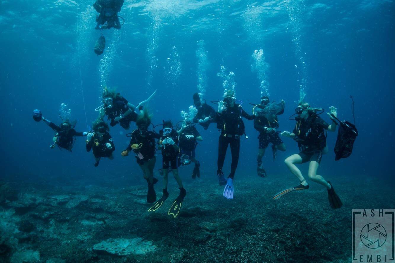 Gili Islands - Lombok - Indonesia - Underwater Clean Up