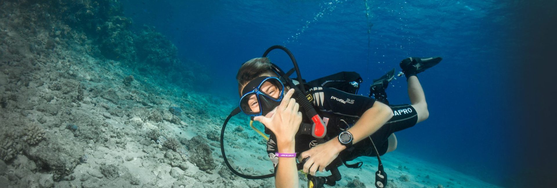 Inspiring Kids in Diving: PADI AmbassaDiver Luca Hales