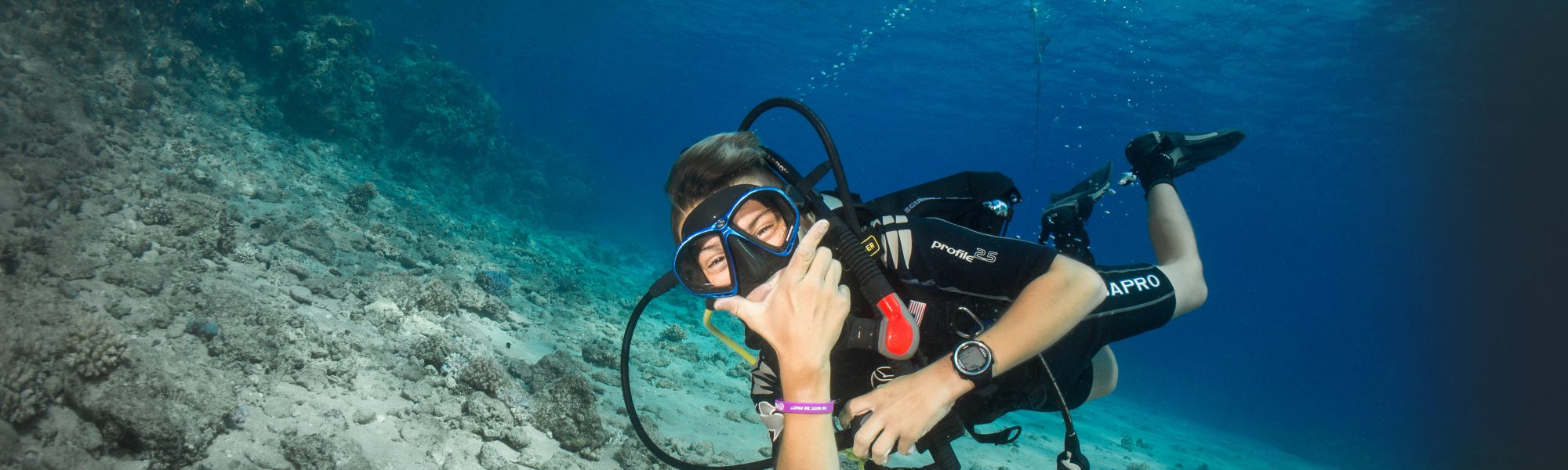 Inspiring Kids in Diving: PADI AmbassaDiver Luca Hales