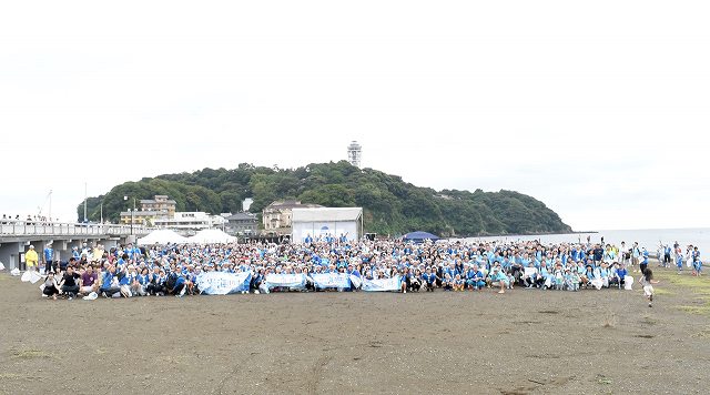 2019年7月15日「海の日」 日本全国にブルーサンタが出没！