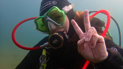 Jess - career in diving