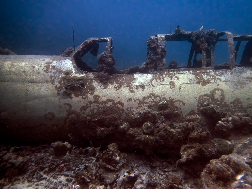 Plane Wreck, Truk Lagoon